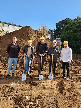 Spatenstich Klauerstraße 7